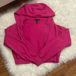 Forever 21 cropped hoodie